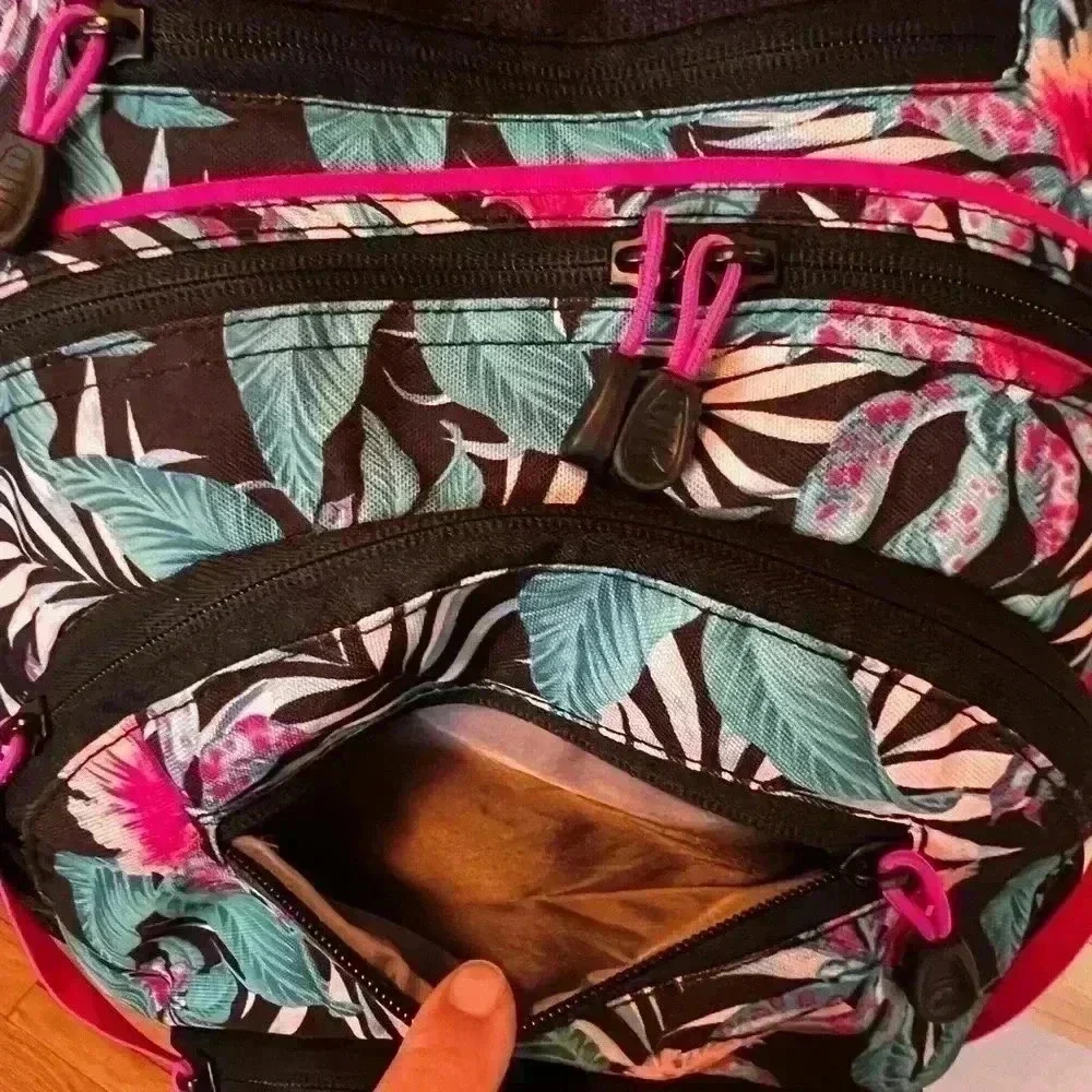 High Sierra XL Swerve Laptop Backpack, Hawaiian Floral, One Size Back To School